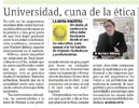 Universidad, cuna de la tica.
(Publimetro, 25/01/2011).
JPG de 129 Kb.
