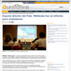 Expone director del Pas: Wikileaks fue un informe para ciudadanos.
(MNoticias, 18/03/2011).
GIF de 202 Kb.