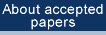 About accepted papers