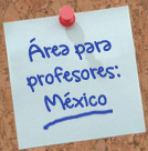 Área para profesores: México