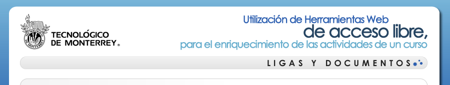 Utilización de herramientas Web de acceso libre, para el enriquecimiento de las actividades de un curso