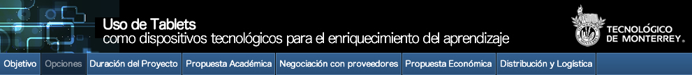 Uso de Tablets como dispositivos tecnológicos para el enriquecimiento del aprendizaje